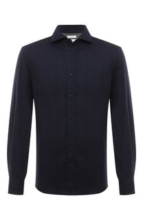 Хлопковая рубашка Brunello Cucinelli