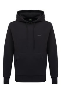 Хлопковое худи BOSS Green