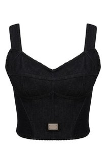 Джинсовый топ Dolce & Gabbana