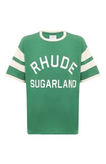 Хлопковая футболка Rhude