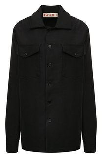 Хлопковая рубашка Marni