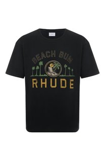 Хлопковая футболка Rhude