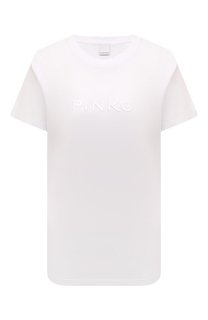 Хлопковая футболка Pinko