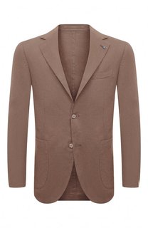 Льняной пиджак Giampaolo