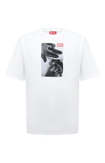 Хлопковая футболка Diesel