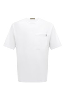 Хлопковая футболка Corneliani