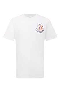 Хлопковая футболка Moncler