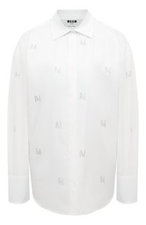 Хлопковая рубашка MSGM