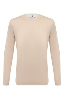 Хлопковый лонгслив Brunello Cucinelli