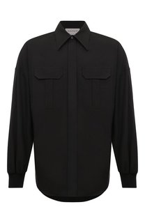 Хлопковая рубашка Alexander McQueen