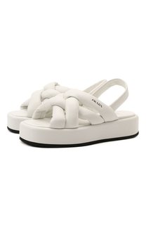 Кожаные сандалии Prada