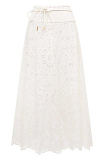Хлопковая юбка Zimmermann