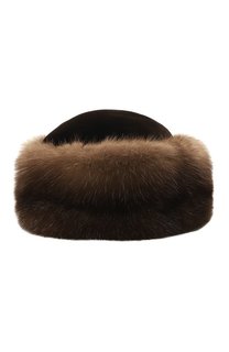 Шапка Джулия из меха норки и соболя FurLand