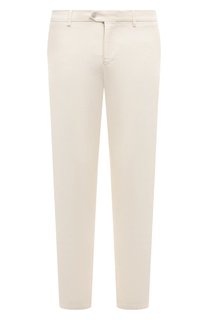 Брюки из хлопка и шелка Marco Pescarolo