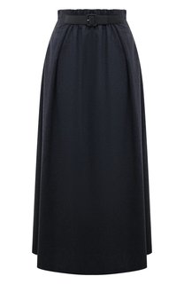 Юбка из шерсти и кашемира Emporio Armani