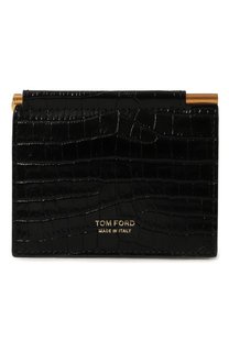 Кожаный зажим для купюр Tom Ford