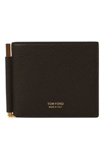Кожаный зажим для купюр Tom Ford