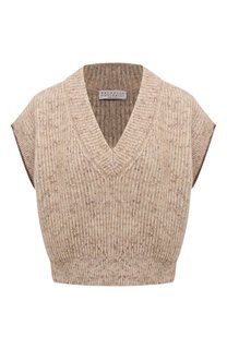 Шерстяной жилет Brunello Cucinelli