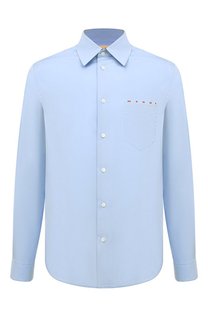 Хлопковая рубашка Marni