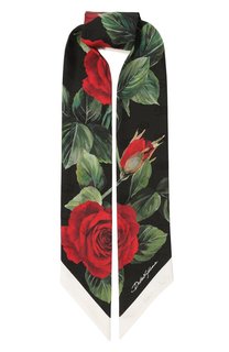 Шелковый шарф-твилли Dolce & Gabbana