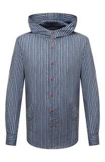 Хлопковая рубашка Kiton