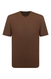 Льняная футболка Zegna