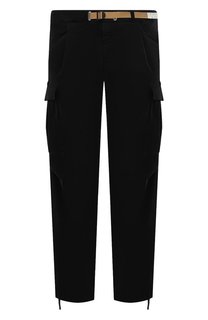 Хлопковые брюки-карго White Sand