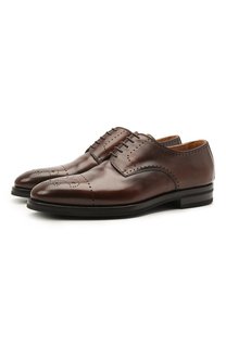 Кожаные дерби Kiton