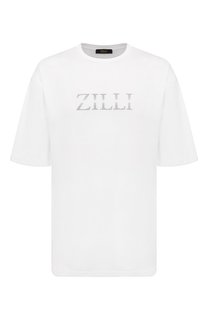 Хлопковая футболка Zilli