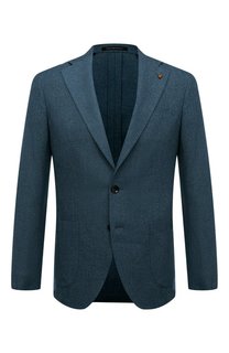 Пиджак из шерсти и хлопка Sartoria Latorre