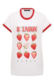 Хлопковая футболка Balmain
