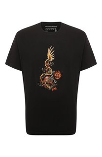 Хлопковая футболка Maharishi