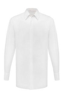 Хлопковая рубашка Jil Sander