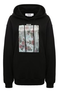 Хлопковое худи MSGM