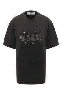 Хлопковая футболка MSGM