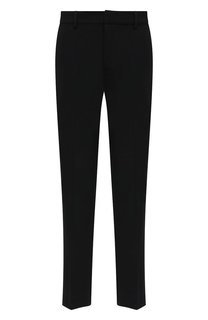 Брюки из шерсти и вискозы Emporio Armani