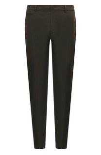 Брюки из шерсти и хлопка Dondup