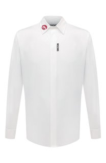 Хлопковая рубашка Moschino