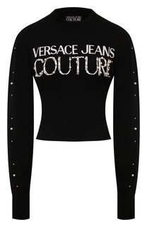 Пуловер из вискозы Versace Jeans Couture