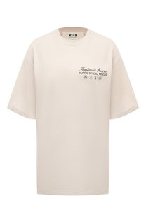 Хлопковая футболка MSGM