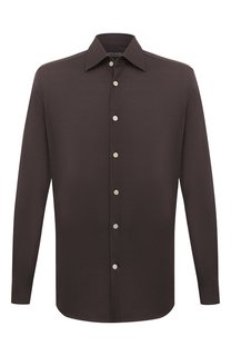 Хлопковая рубашка Kiton