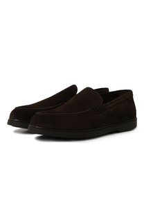 Замшевые лоферы Doucals