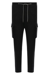 Шерстяные брюки-карго Corneliani