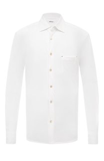 Хлопковая рубашка Kiton