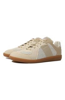 Кожаные кеды Replica Inside Out Maison Margiela