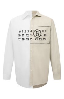 Хлопковая рубашка MM6