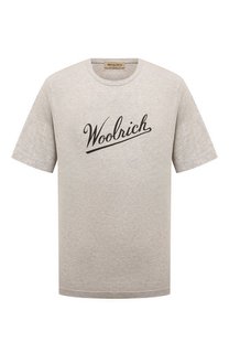 Хлопковая футболка Woolrich