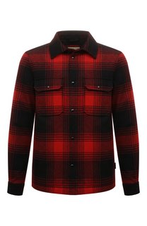 Пуховая куртка-рубашка Woolrich