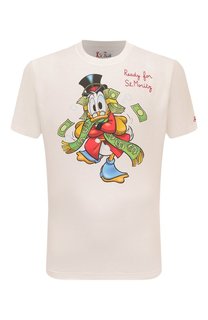 Хлопковая футболка MC2 Saint Barth