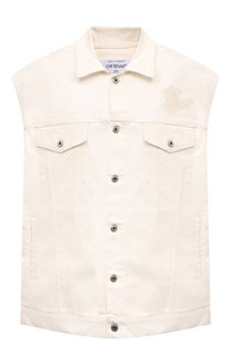Джинсовый жилет Off-White